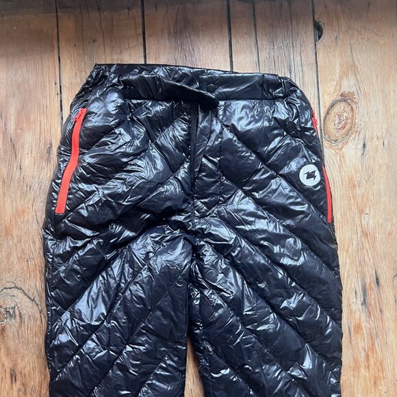 Black Good Down Pants - Picture 1 of 4